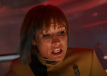 Becky Lynch in Star Trek: Starfleet Academy | Source: Paramount+