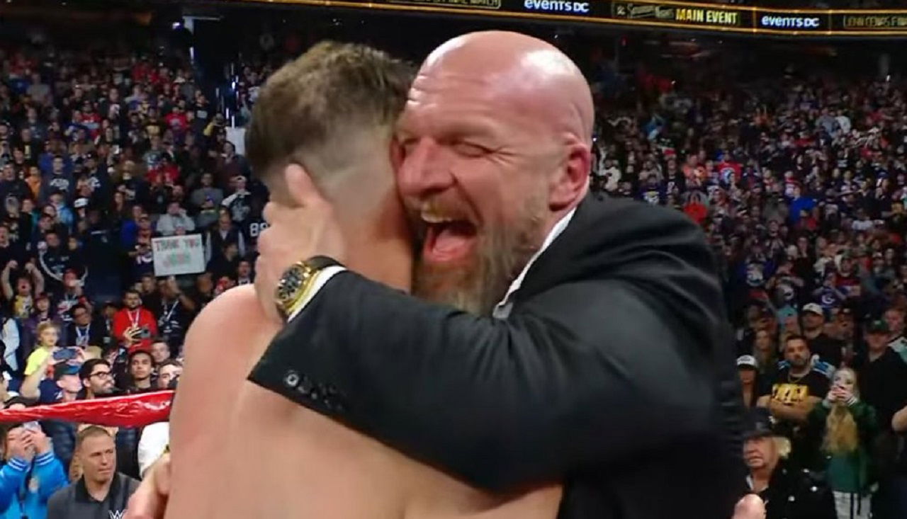 Crowd Boos Paul ‘Triple H’ Levesque, Chants “You F**ked Up!” After John Cena’s WWE Retirement Match Loss Crowd Boos Paul ‘Triple H’ Levesque, Chants “You F**ked Up!” After John Cena’s WWE Retirement Match Loss