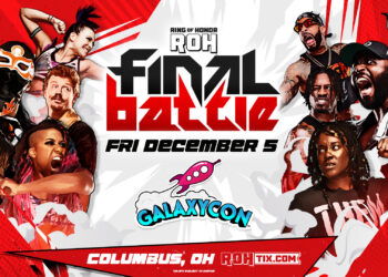 ROH Final Battle 2025 at GalaxyCon in Columbus, OH. | Source: Ring Of Honor Wrestling