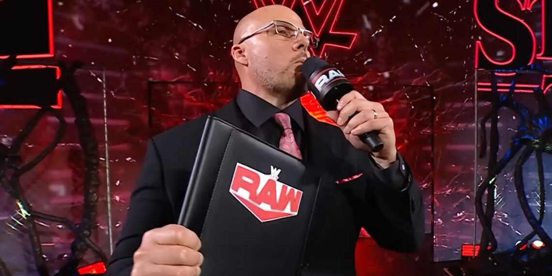 WWE Raw contract signing | Source: WWE