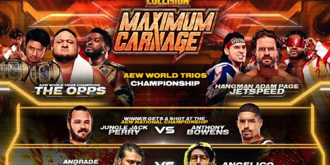 AEW Collision: Maximum Carnage Results 1/17/26 | Source: All Elite Wrestling