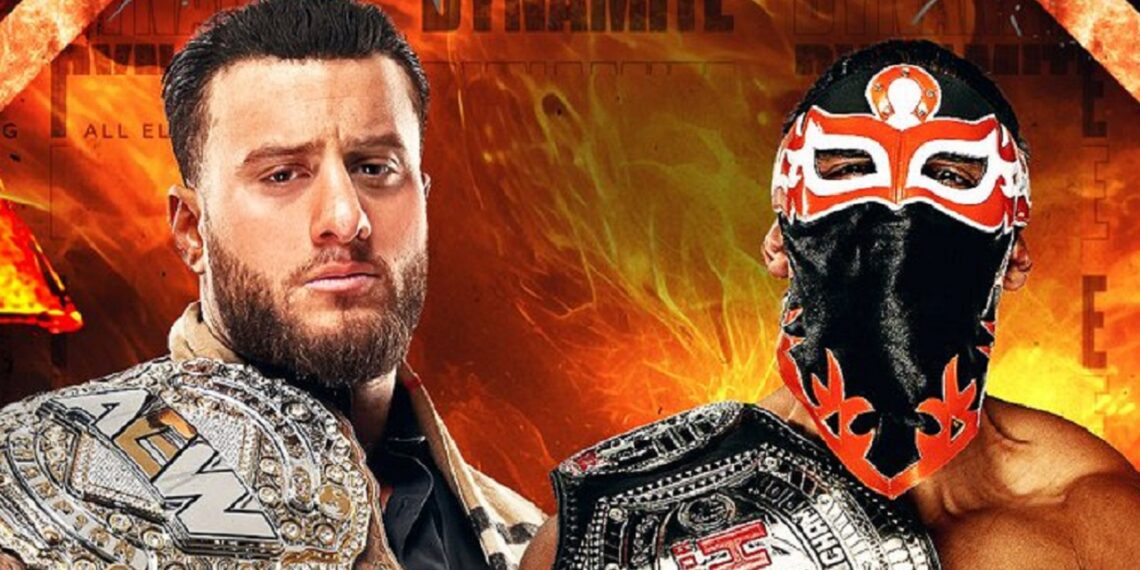 MJF vs. Bandido for the AEW World Championship at Dynamite: Maximum Carnage on January 14, 2026 | Source: All Elite Wrestling