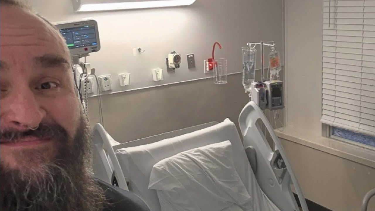 Braun Strowman Checks In With Positive Update After Being Hospitalized With Bad Infection Braun Strowman Checks In With Positive Update After Being Hospitalized With Bad Infection