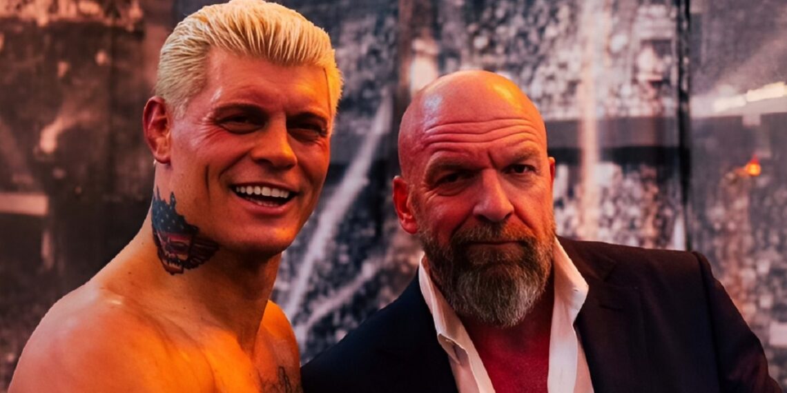 Paul 'Triple H' Levesque, Cody Rhodes | Source: WWE