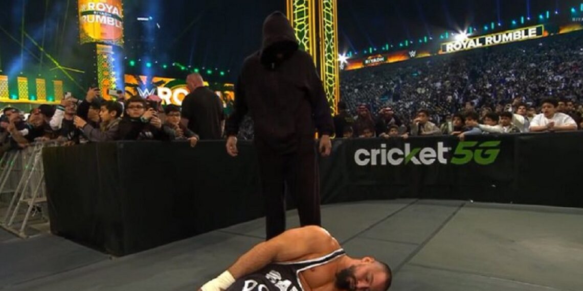 Mystery man attacks Bron Breakker at Royal Rumble | Source: WWE