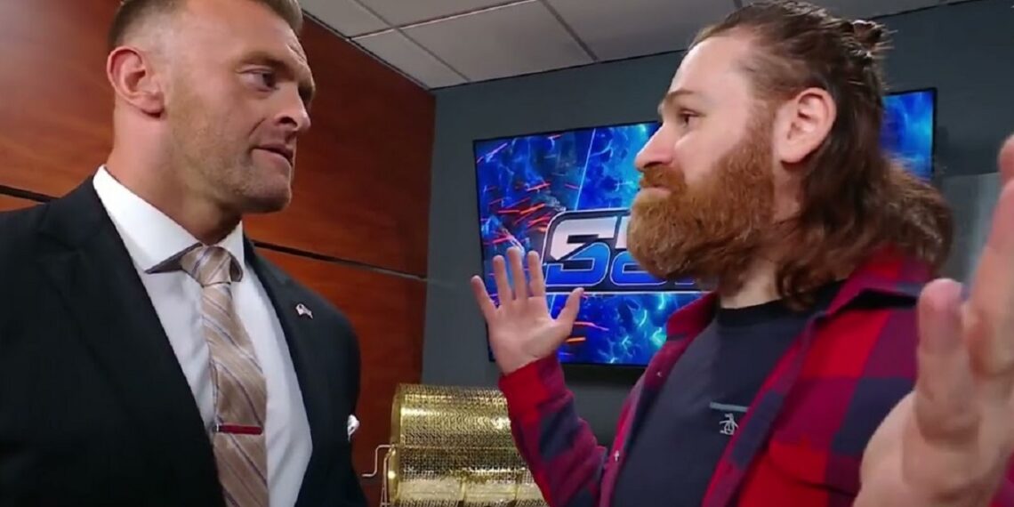 Nick Aldis, Sami Zayn | Source: WWE