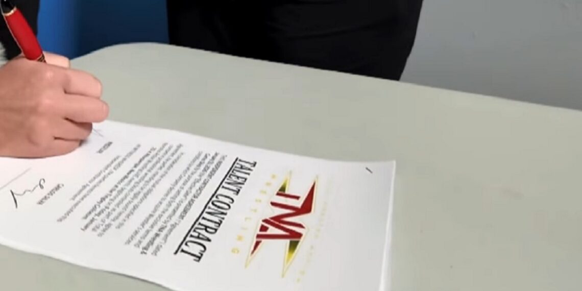 TNA signing | Source: TNA Wrestling