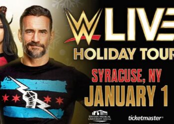 WWE Holiday Tour Results from Syracuse, NY. 1/1/2026 | Source: WWE