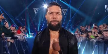 Finn Balor walks the aisle on his way to fighting CM Punk for the world championship last Monday on Raw. | Source: WWE