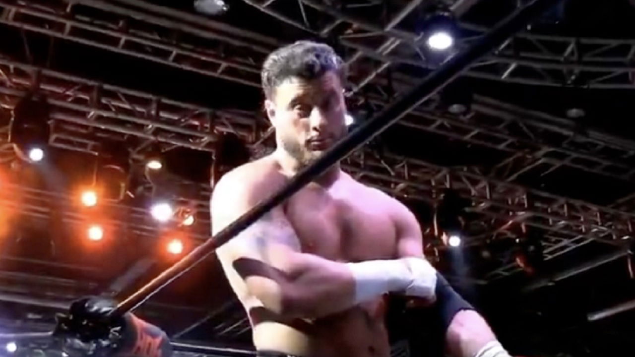 WATCH: Loud ‘F**k ICE’ Chants Break Out Before MJF vs. Zilla Fatu At HoG: No Turning Back (Video) WATCH: Loud ‘F**k ICE’ Chants Break Out Before MJF vs. Zilla Fatu At HoG: No Turning Back (Video)