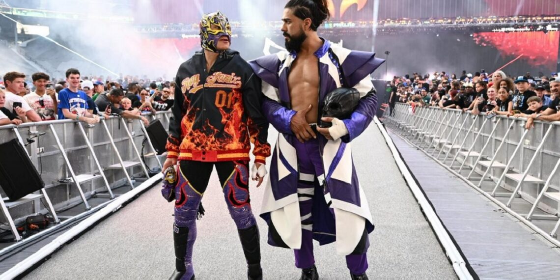 Rey Fenix and Andrade | Source: WWE