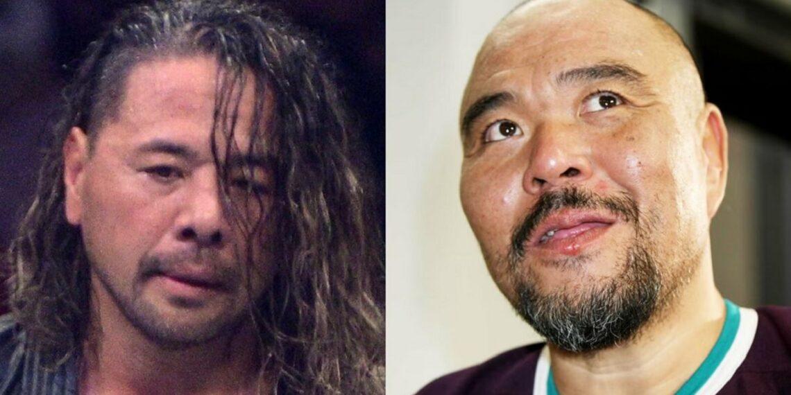 Shinsuke Nakamura & Tadao Yasuda | Source: Tokyo-Sports