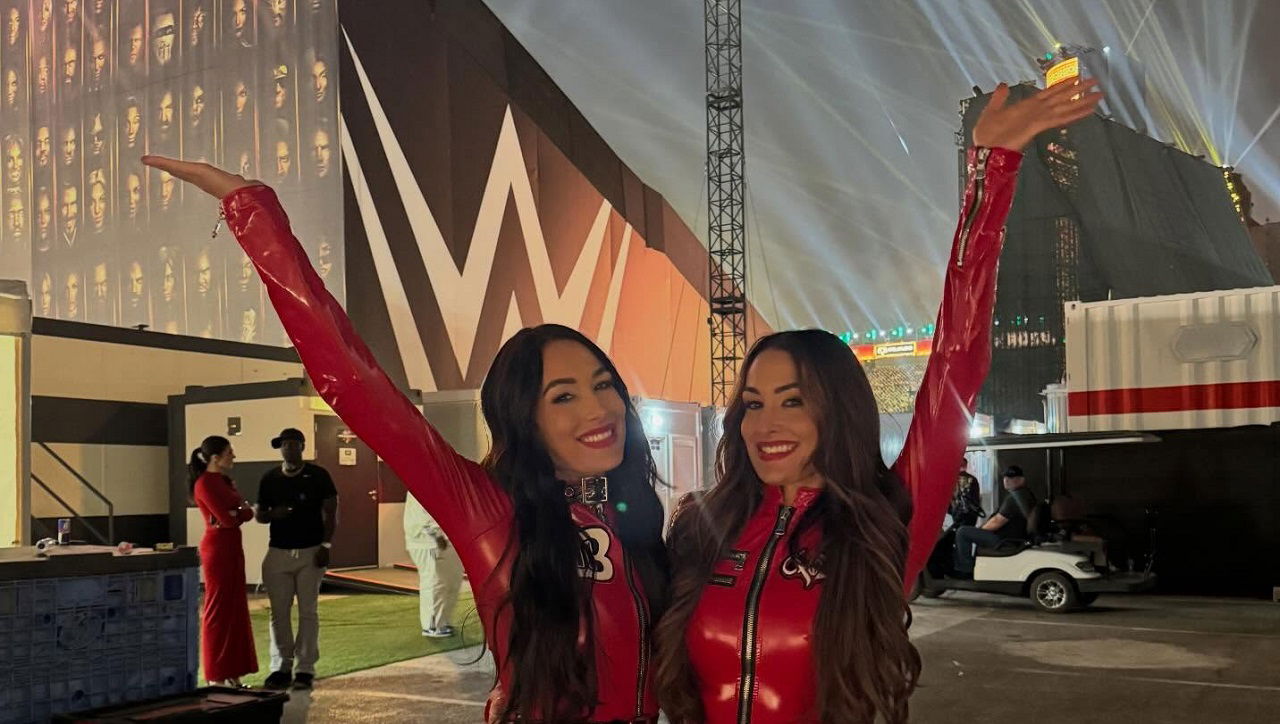 “The Bella Twins Are Back …” “The Bella Twins Are Back …”