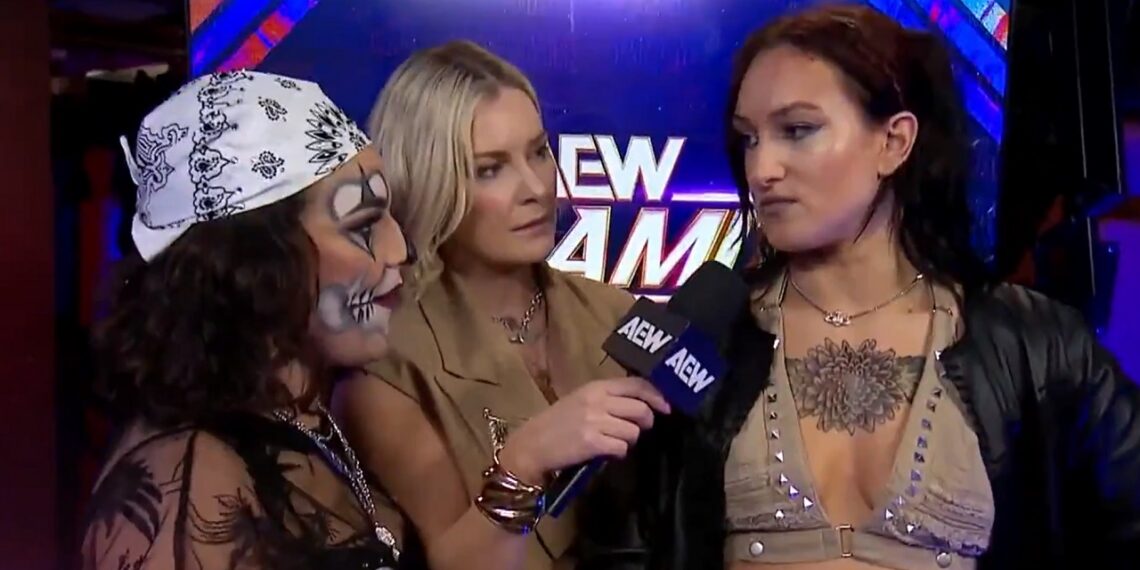 Thunder Rosa and Kris Statlander | Source: AEW