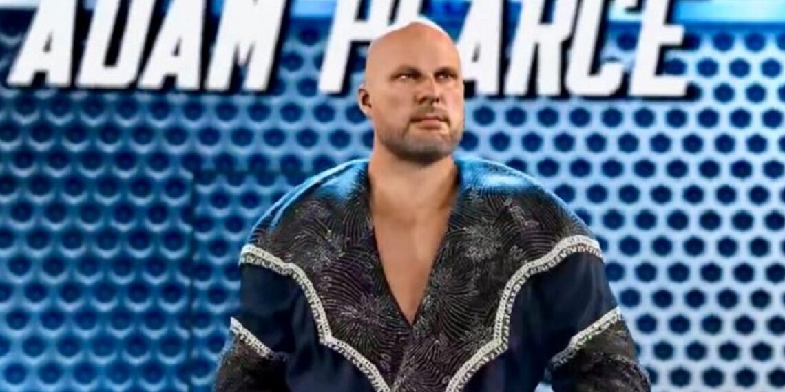 WWE Raw General Manager Adam Pearce in WWE 2K26 MyGM Mode | Source: WWE and 2K Sports
