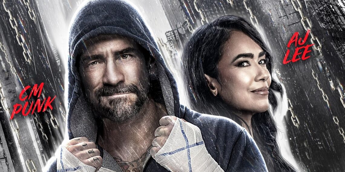 CM Punk and AJ Lee | Source: WWE