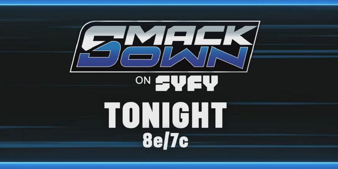 WWE SmackDown on SyFy TONIGHT | Source: WWE
