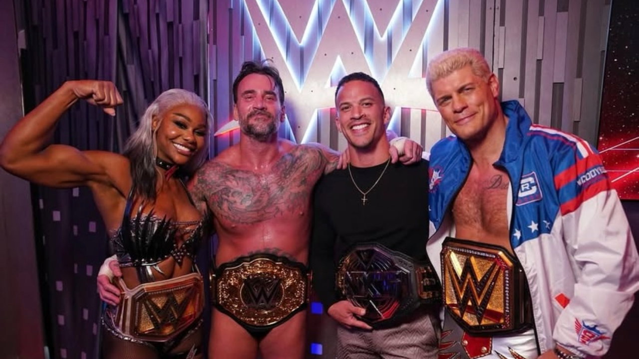 Ricky Saints Addresses Viral AEW Stars As Champions In WWE Group Photo, Reaction To His NXT Concert Segment