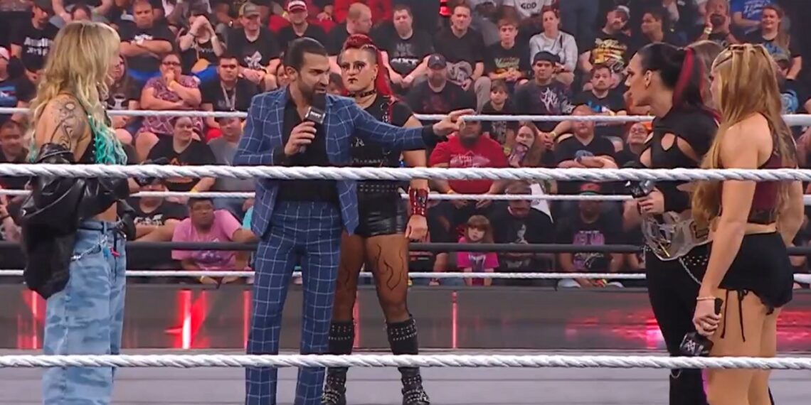 Robert Stone makes women's title announcement at NXT Vengeance Day | Source: WWE