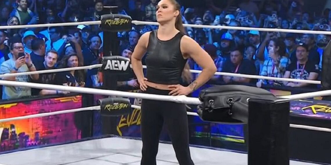Ronda Rousey is #AllElite | Source: AEW