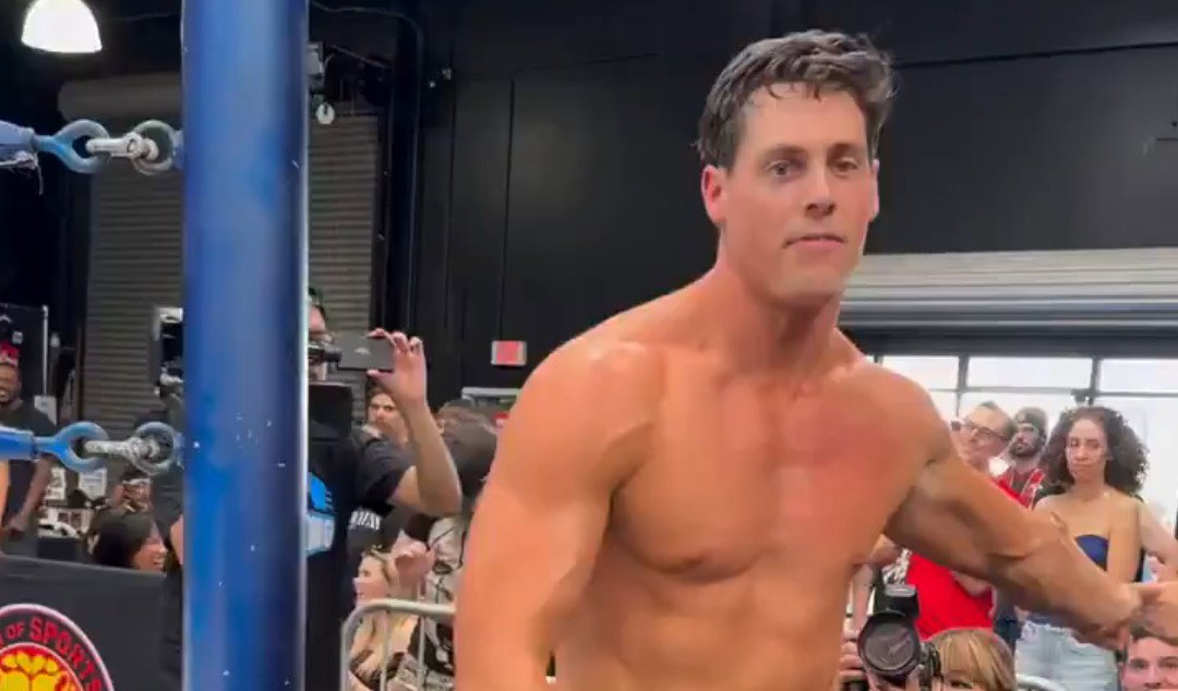 Steven Borden Jr. Wins NJPW Debut With Performance Honoring Legendary Father Sting Steven Borden Jr. Wins NJPW Debut With Performance Honoring Legendary Father Sting