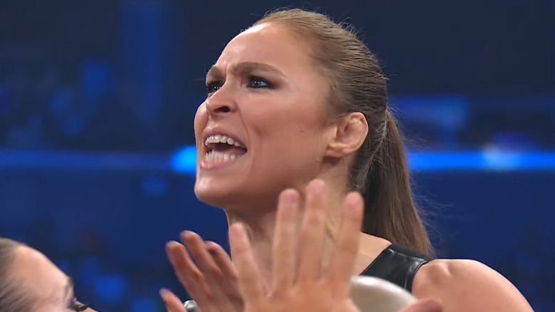 AEW Fans React Strongly To Ronda Rousey’s Surprise Appearance At Revolution