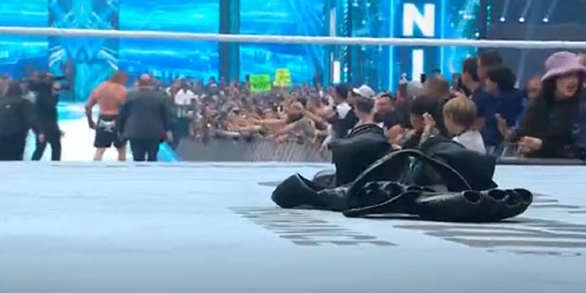 Brock Lesnar appears to retire at WrestleMania 42 | Source: WWE