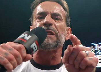 CM Punk Pipe Bomb on April 6 episode of WWE Raw in Houston, TX. | Source: WWE on Netflix