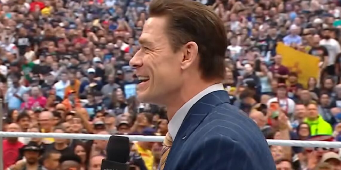 John Cena kicks off WrestleMania 42 Saturday at Allegiant Stadium in Las Vegas | Source: WWE