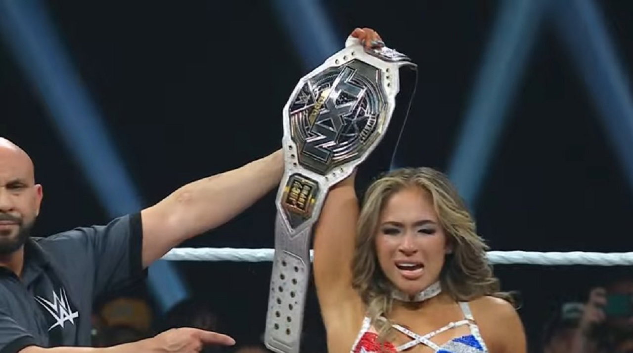 Lola Vice Captures Women’s World Championship At NXT Stand & Deliver: St. Louis