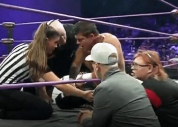 Steve Maclin injured at TNA Sacrifice 2026 | Source: TNA Wrestling