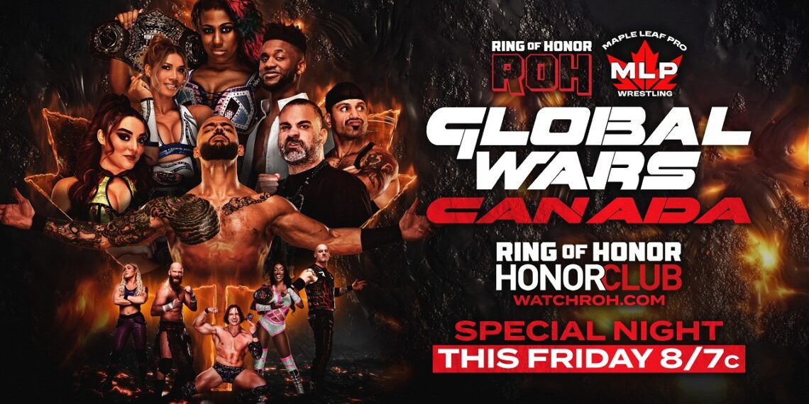 ROH x MLP Global Wars - Canada Results 4/3/26 | Source: Ring Of Honor