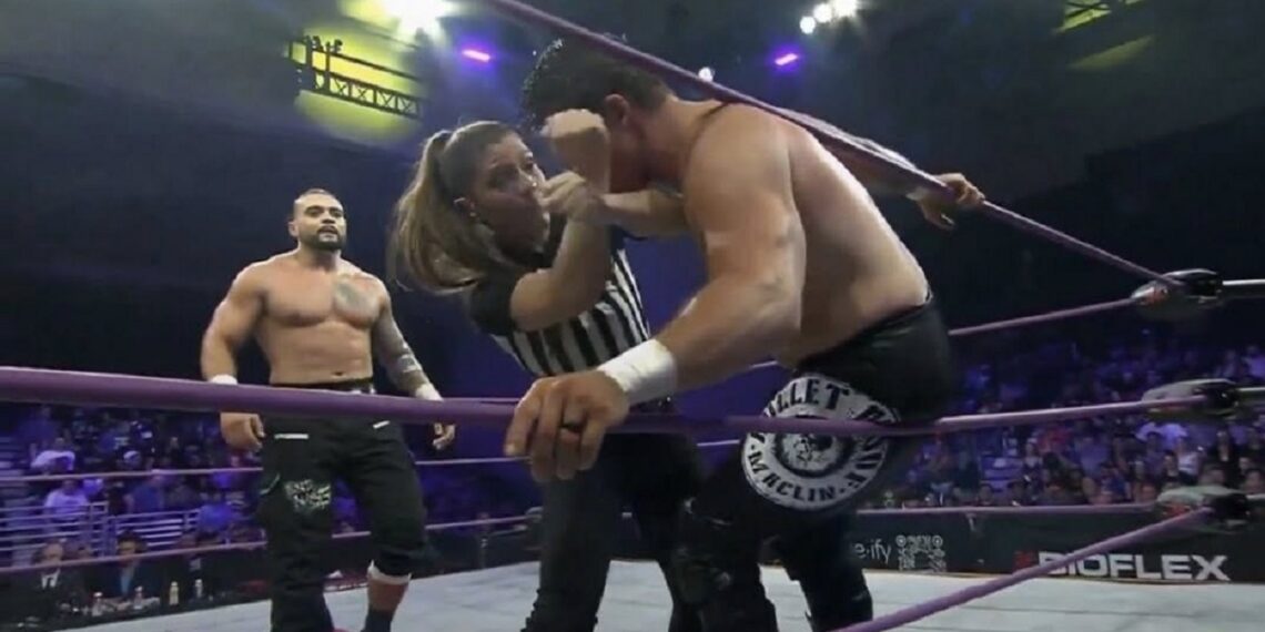 Steve Maclin injured at TNA Sacrifice 2026 | Source: TNA Wrestling