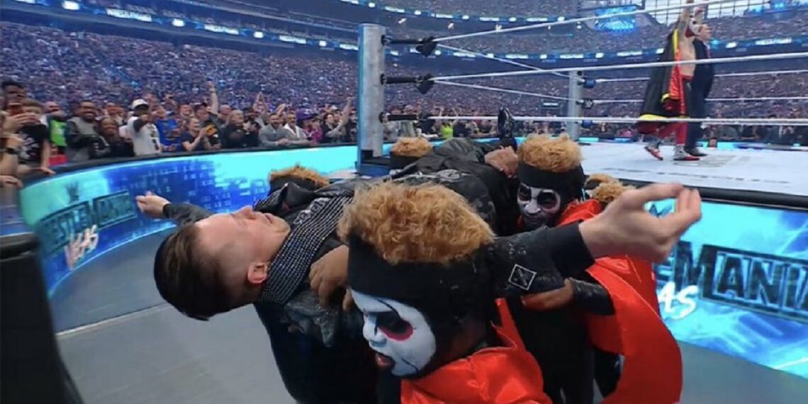 Danhausen at WrestleMania 42 | Source: WWE