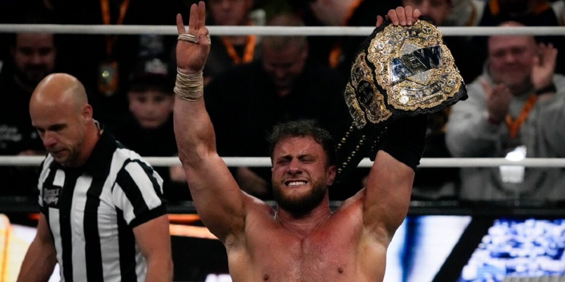 MJF captures world title at Double Or Nothing | Source: AEW