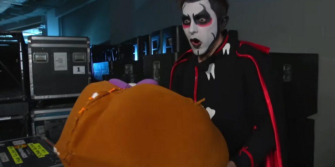Danhausen Ends Up With Gingerbread Man Costume | Source: WWE