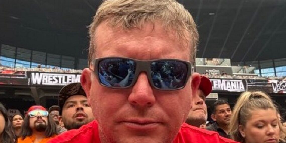 Ted DiBiase JR. at WrestleMania 42 at Allegiant Stadium in Las Vegas, NV.