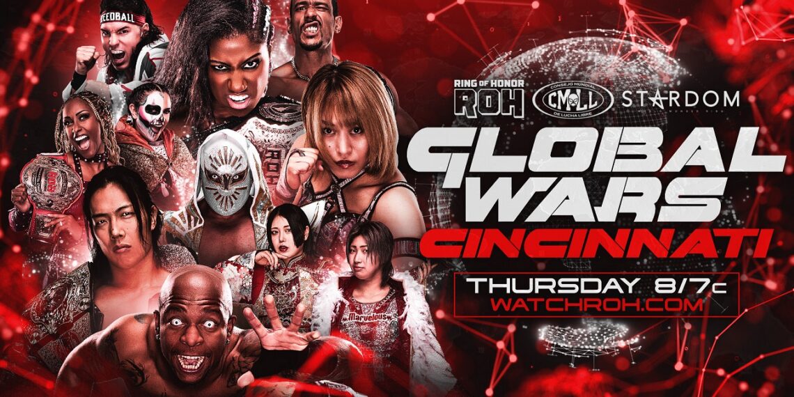 ROH x CMLL x STARDOM Global Wars: Cincinnati Results 6/18/26