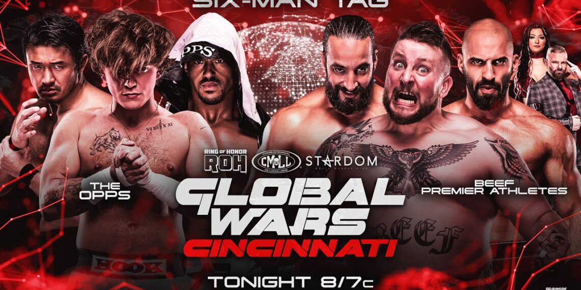 ROH Global Wars Results | Source: Ring Of Honor