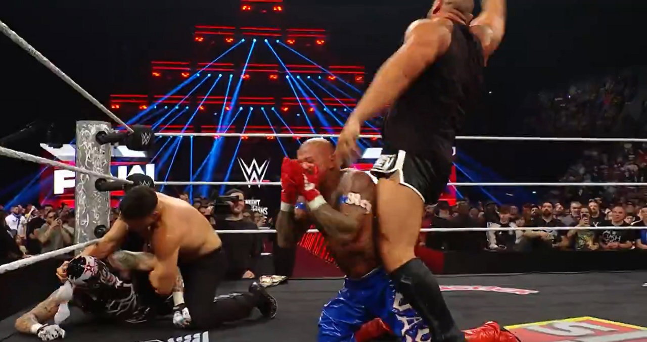 Rusev Unmasks Rey Mysterio, Chad Gable Makes The Save On 6/8 WWE Raw In Paris Rusev Unmasks Rey Mysterio, Chad Gable Makes The Save On 6/8 WWE Raw In Paris