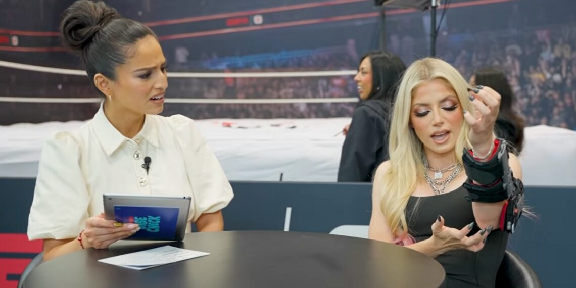 Alexa Bliss | Image Source: ESPN Vibe Check