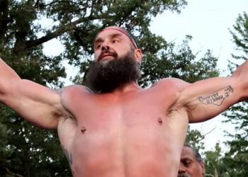 Braun Strowman at GLCW Blizzard Brawl