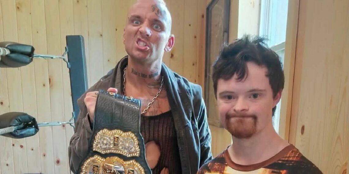 Darby Allin meets special needs fan | Image Source: AEW