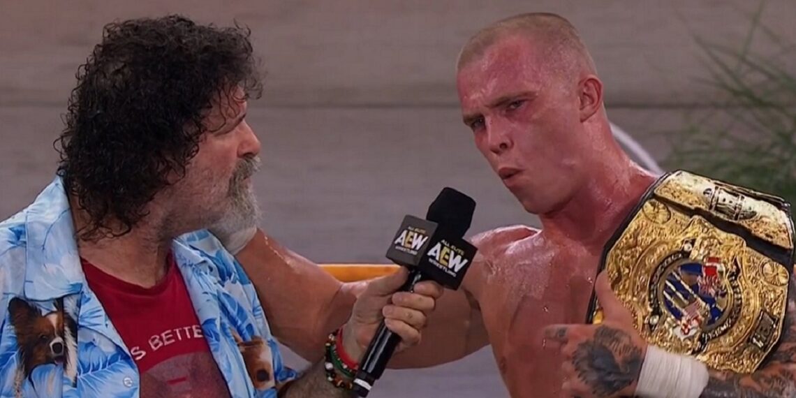 Mick Foley and Kyle Fletcher | Image Source: AEW