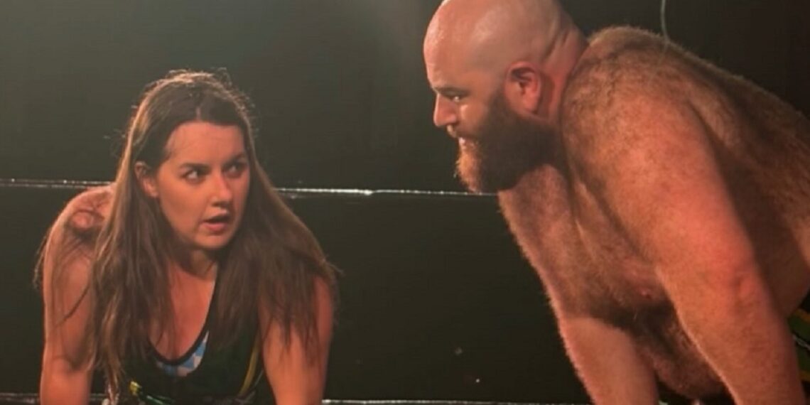 Nikki Storm & Big Damo | Image Source: OTT Wrestling