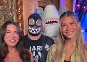 Shark Boy at AEW Dynamite on 7/29 in Detroit, MI.