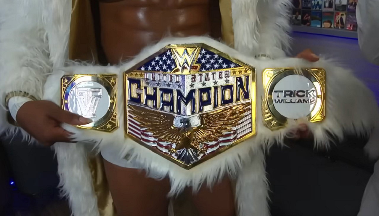 Trick Williams Discusses Custom Championship Belt Trick Williams Discusses Custom Championship Belt
