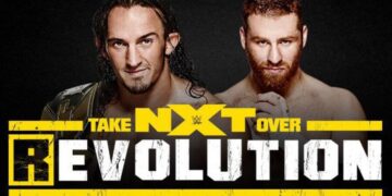 NXT Champion Adrian Neville vs Sami Zayn advertisement for NXT Takeover R:Evolution | Source: WWE.com