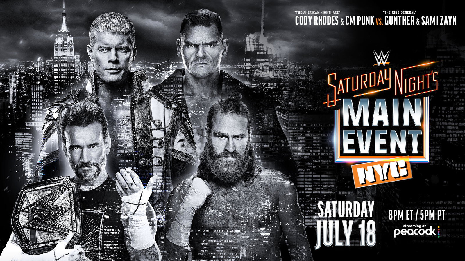 WWE Saturday Night's Main Event Results 7/18/26