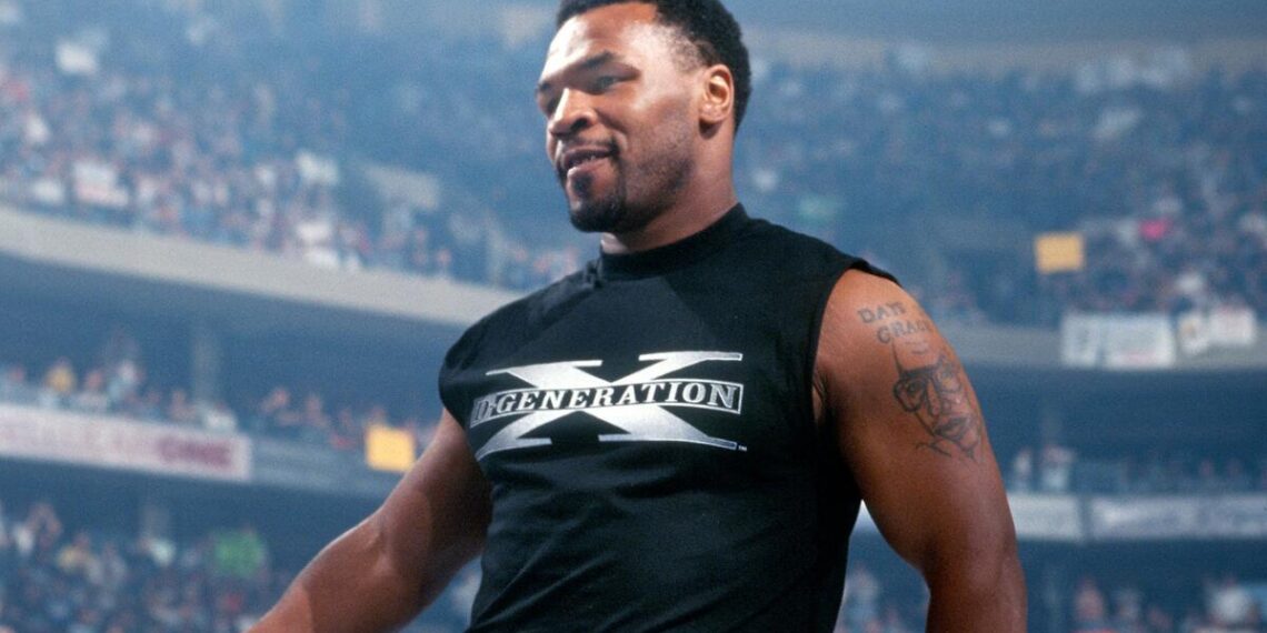 Mike Tyson in the WWF | Source: WWE.com